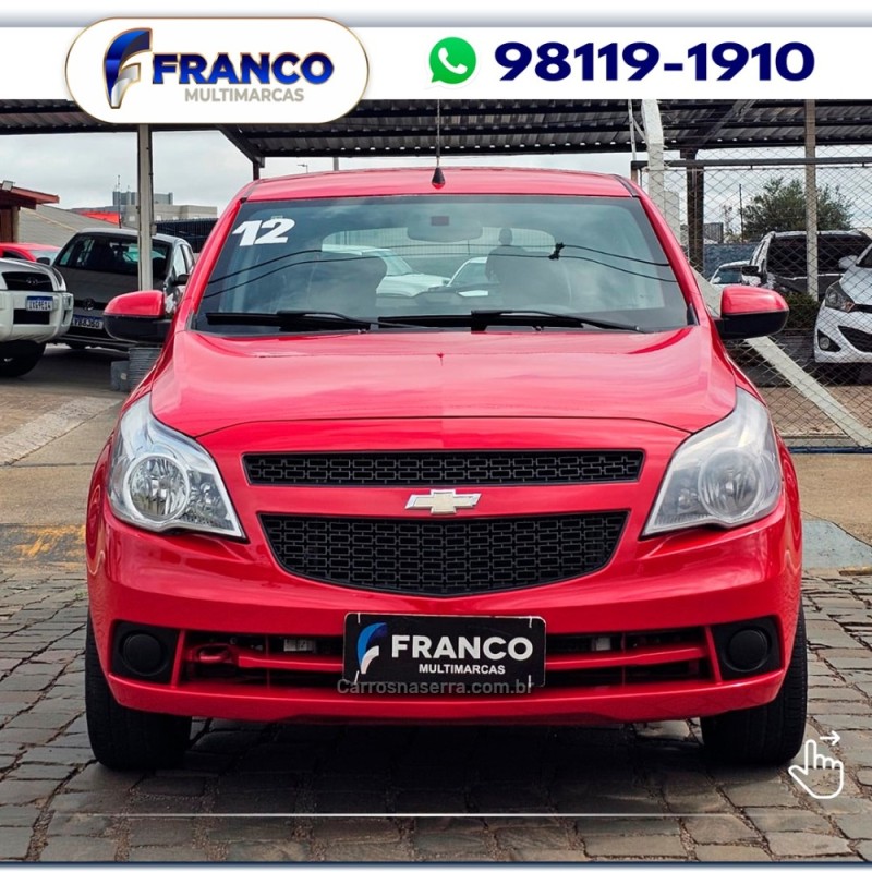 AGILE 1.4 MPFI LT 8V FLEX 4P MANUAL - 2012 - VACARIA