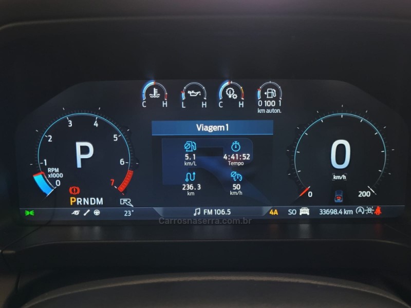 RANGER 3.0 RAPTOR 4X4 V6 TURBO GASOLINA 4P AUTOMÁTICO - 2025 - CANELA