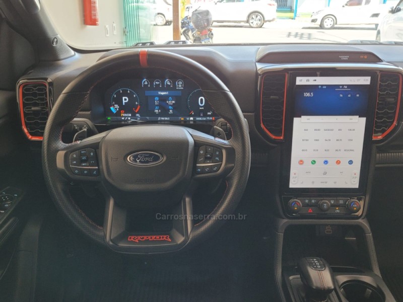RANGER 3.0 RAPTOR 4X4 V6 TURBO GASOLINA 4P AUTOMÁTICO - 2025 - CANELA