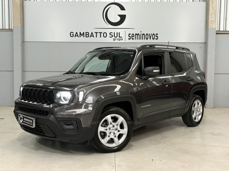 renegade 1.3 sport t270 16v turbo flex 4p automatico 2023 bento goncalves