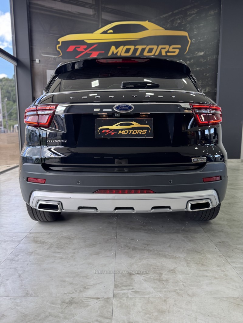 TERRITORY 1.5 GTDI ECOBOOST TITANIUM 16V GASOLINA 4P AUTOMÁTICO - 2021 - CAXIAS DO SUL