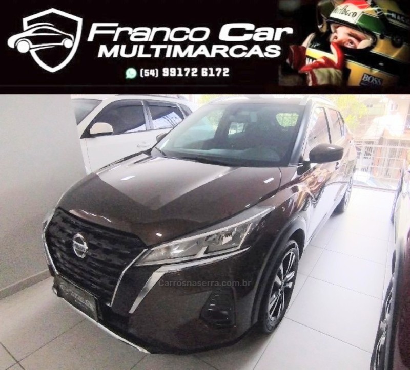 kicks 1.6 advance 16v plus cvt flex 4p automatico 2022 caxias do sul