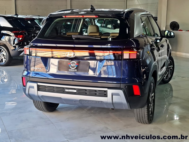 CRETA 1.0 PLATINUM TURBO 12V FLEX 4P AUTOMÁTICO - 2025 - NOVO HAMBURGO