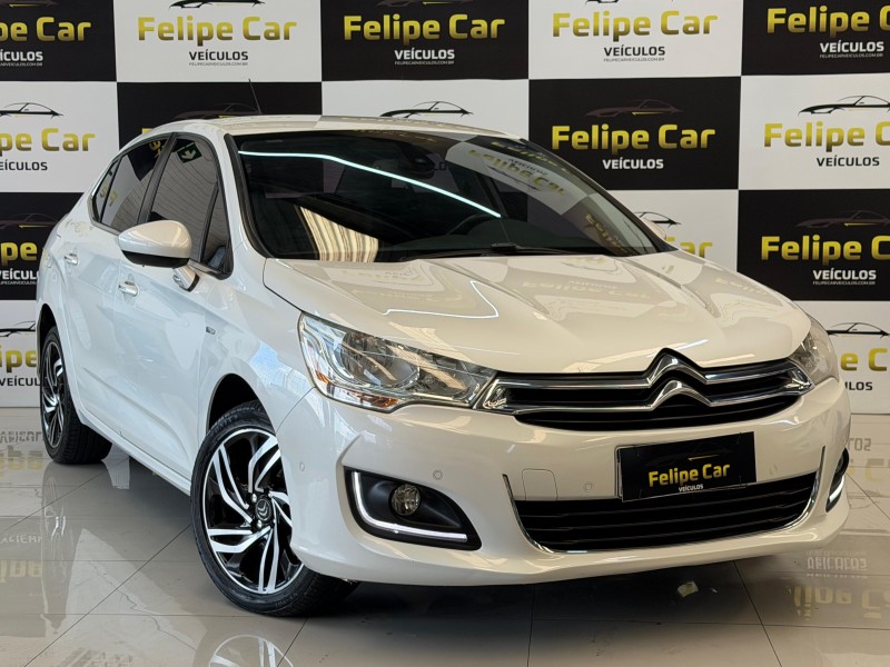 C4 LOUNGE 1.6 EXCLUSIVE 16V TURBO GASOLINA 4P AUTOMÁTICO - 2014 - CAXIAS DO SUL