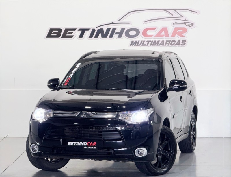 outlander 2.0 16v gasolina 4p automatico 2014 estancia velha