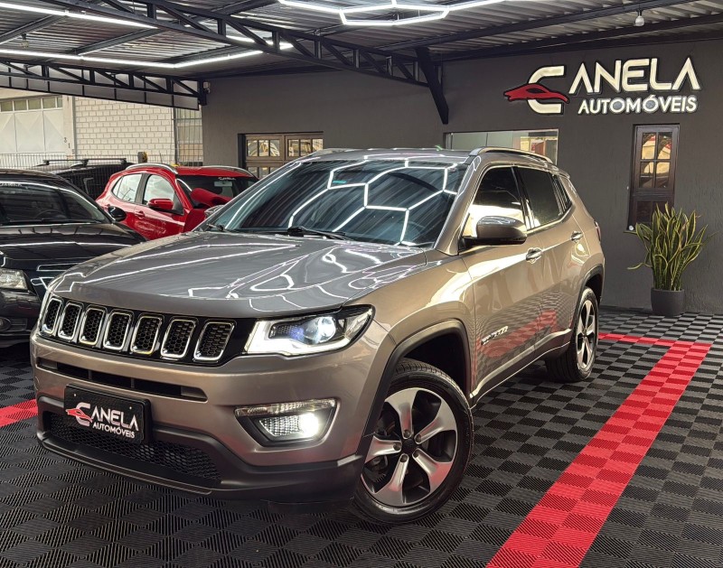 compass 2.0 16v flex longitude automatico 2017 canela
