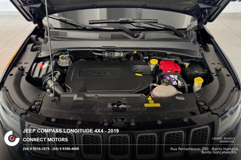 COMPASS 2.0 16V DIESEL LONGITUDE 4X4 AUTOMÁTICO - 2019 - BENTO GONçALVES