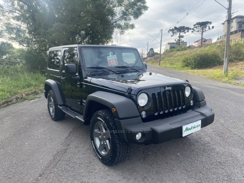WRANGLER 3.6 SPORT 4X4 V6 24V GASOLINA 2P AUTOMÁTICO - 2015 - FLORES DA CUNHA