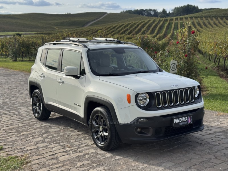 renegade 1.8 16v flex longitude 4p automatico 2016 flores da cunha