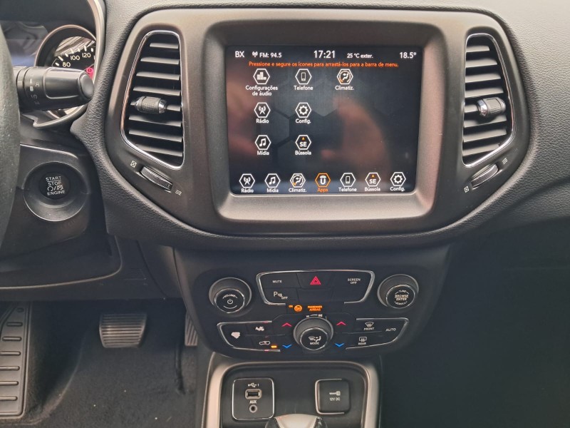 COMPASS 2.0 16V FLEX LONGITUDE AUTOMÁTICO - 2020 - CAXIAS DO SUL