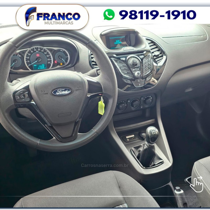 KA 1.5 SE PLUS SEDAN FLEX 4P MANUAL - 2016 - VACARIA
