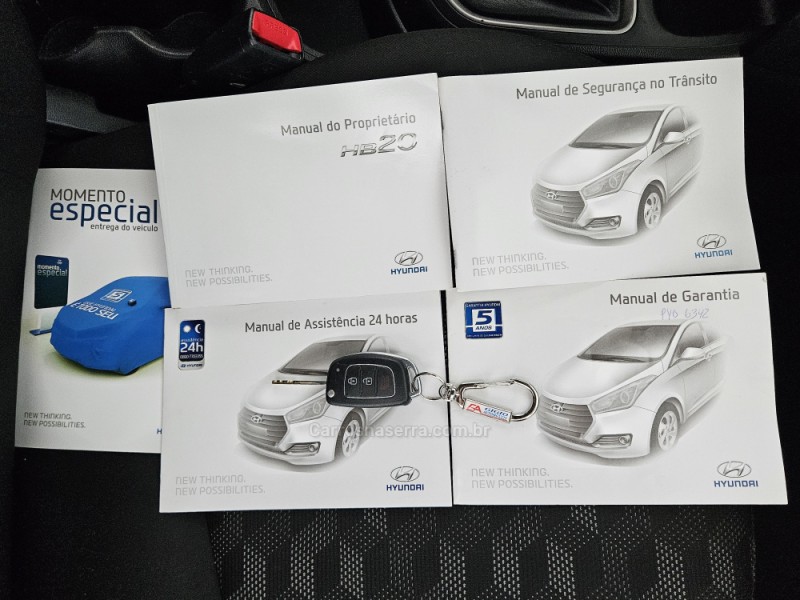 HB20 1.6 COMFORT PLUS 16V FLEX 4P MANUAL - 2017 - TAPEJARA