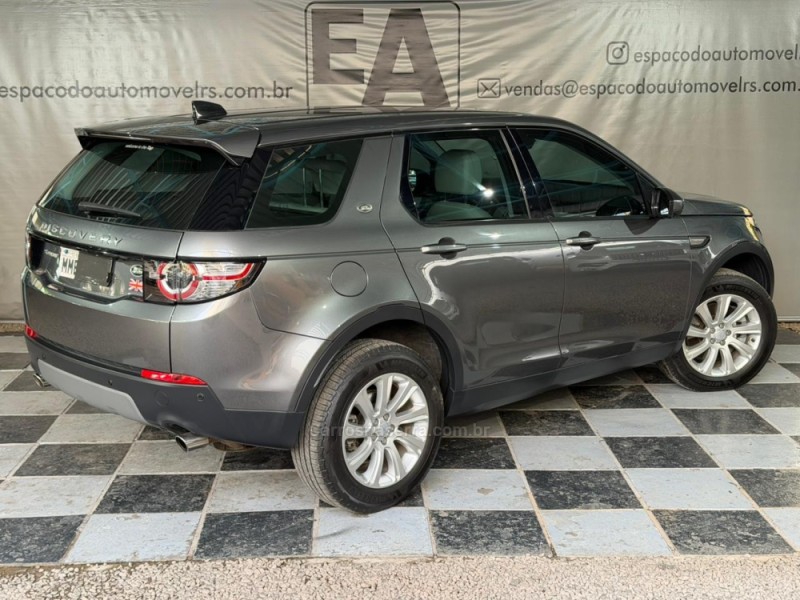 DISCOVERY SPORT 2.0 16V SI4 TURBO GASOLINA SE 4P AUTOMÁTICO - 2018 - NOVA PRATA