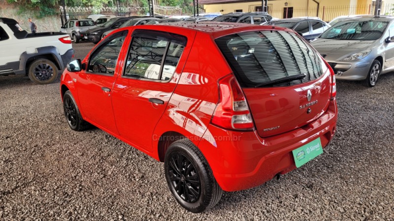 SANDERO 1.0 AUTHENTIQUE PLUS 16V FLEX 4P MANUAL - 2012 - CAXIAS DO SUL