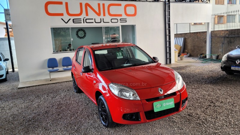 sandero 1.0 authentique plus 16v flex 4p manual 2012 caxias do sul