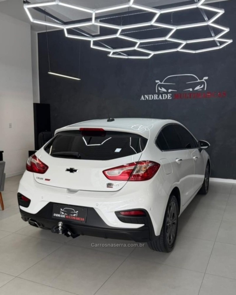 CRUZE 1.4 TURBO LTZ II SPORT HATCH 16V FLEX 4P AUTOMÁTICO - 2019 - CAXIAS DO SUL