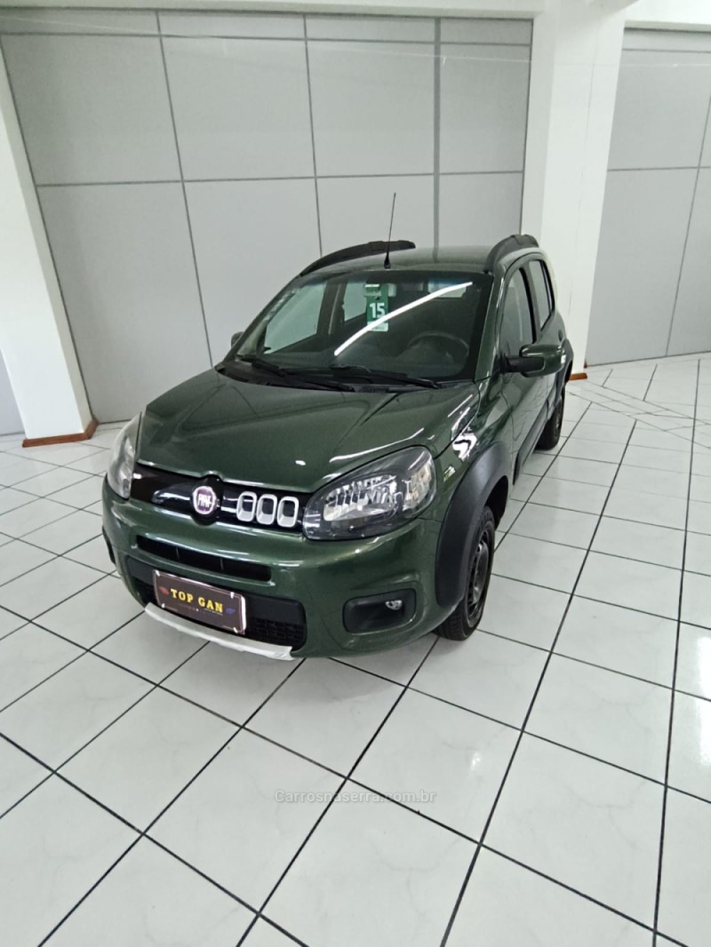 UNO 1.0 EVO WAY 8V FLEX 4P MANUAL - 2015 - NOVA PETRóPOLIS
