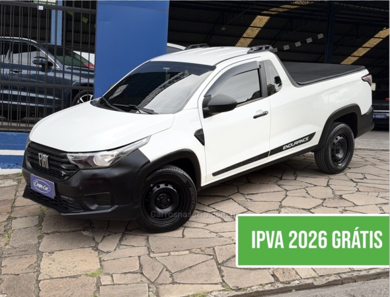 strada 1.4 endurance cs plus 8v flex 2p manual 2021 caxias do sul