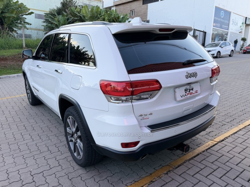 GRAND CHEROKEE 3.6 LIMITED 4X4 V6 24V GASOLINA 4P AUTOMATICO - 2018 - FELIZ