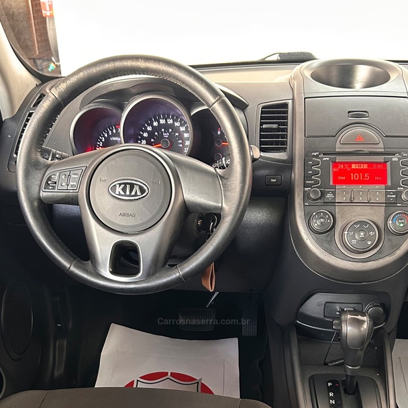 SOUL 1.6 EX 16V GASOLINA 4P AUTOMÁTICO - 2010 - VACARIA