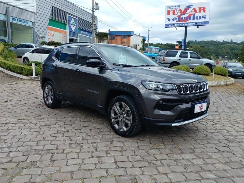 COMPASS 1.3 LONGITUDE T270 16V TURBO 4X2 FLEX 4P AUTOMÁTICO - 2023 - FLORES DA CUNHA