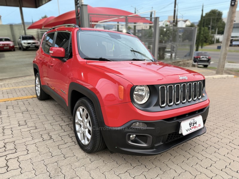 RENEGADE 1.8 16V FLEX LONGITUDE 4P AUTOMÁTICO - 2016 - FELIZ