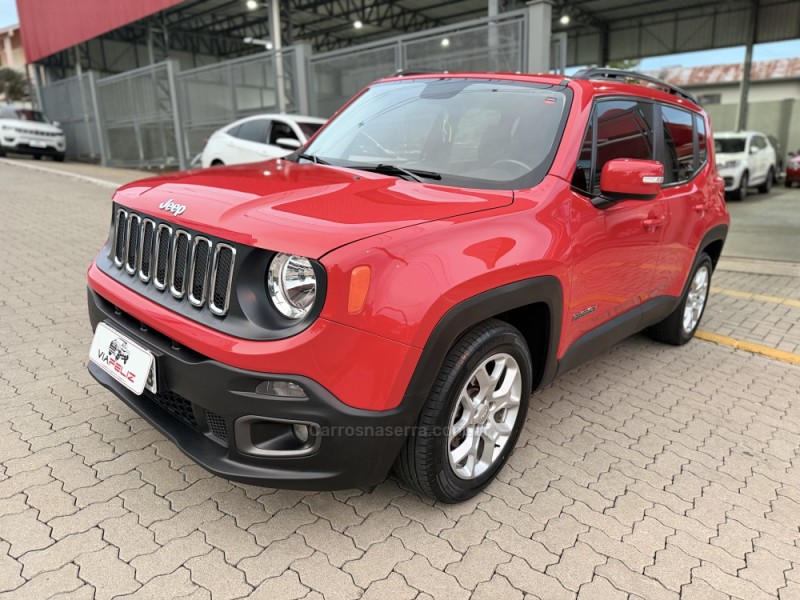 RENEGADE 1.8 16V FLEX LONGITUDE 4P AUTOMÁTICO - 2016 - FELIZ