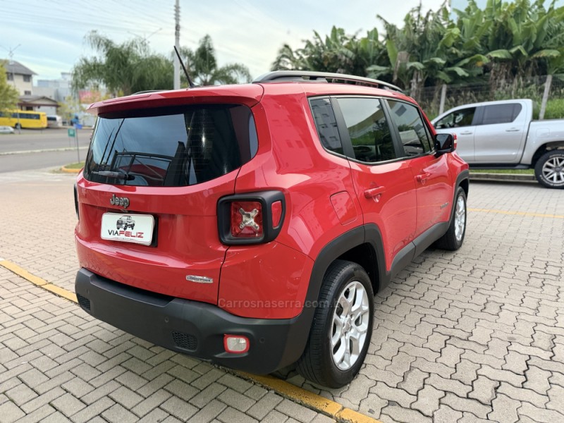 RENEGADE 1.8 16V FLEX LONGITUDE 4P AUTOMÁTICO - 2016 - FELIZ