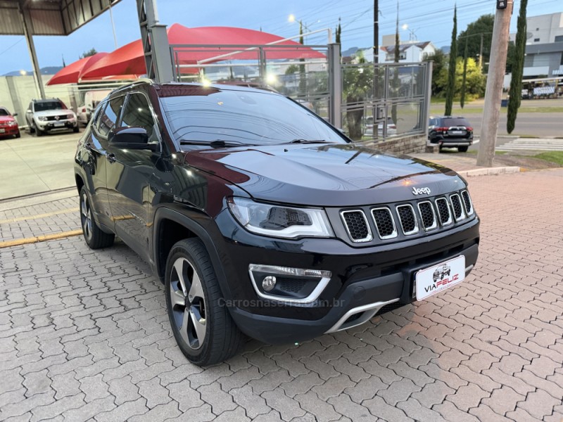 COMPASS 2.0 16V DIESEL LONGITUDE 4X4 AUTOMÁTICO - 2018 - FELIZ