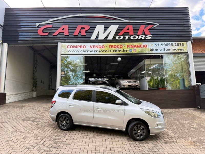 spin 1.8 ltz 8v flex 4p automatico 2016 dois irmaos