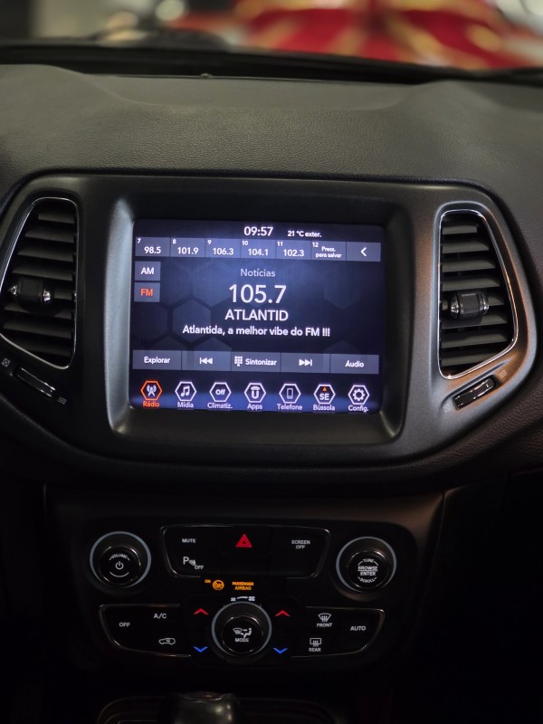 COMPASS 2.0 16V FLEX LONGITUDE AUTOMÁTICO - 2021 - CAXIAS DO SUL