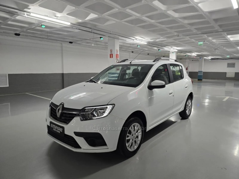 sandero 1.6 zen 16v flex 4p manual 2021 porto alegre