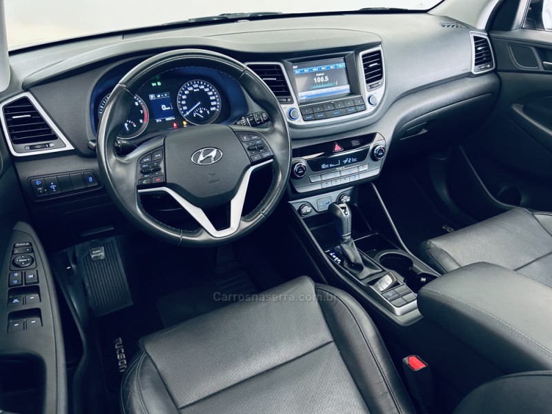 TUCSON 1.6 GLS TURBO GASOLINA 4P AUTOMÁTICO - 2018 - CAXIAS DO SUL