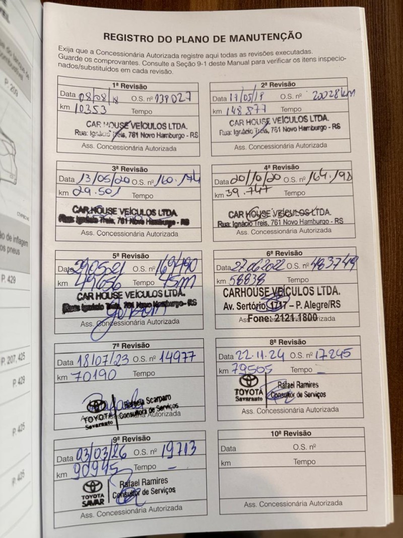 COROLLA 2.0 XEI 16V FLEX 4P AUTOMÁTICO - 2018 - FARROUPILHA