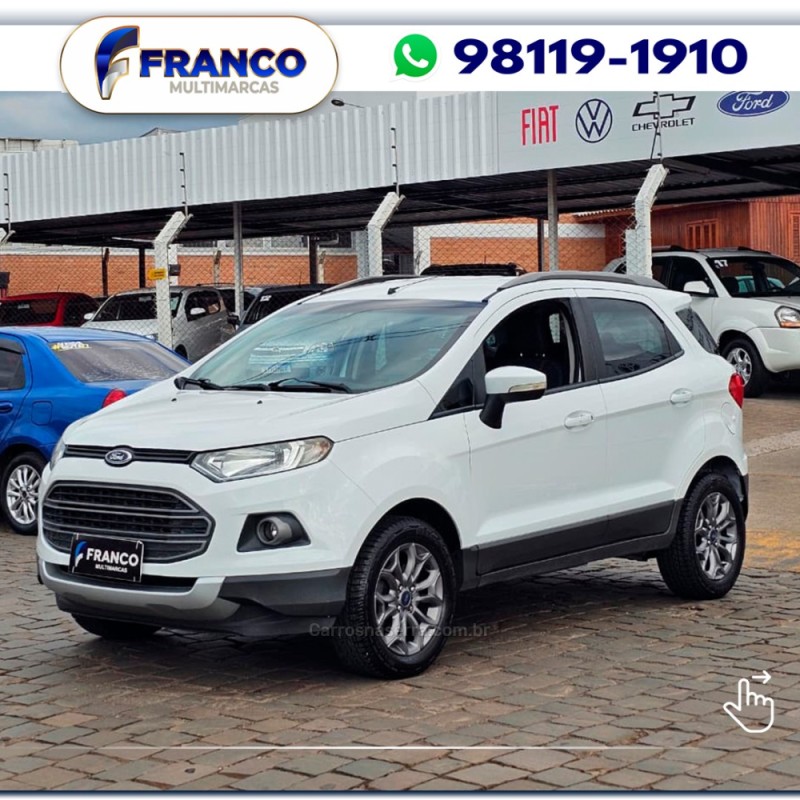 ecosport 1.6 freestyle 16v flex 4p manual 2014 vacaria