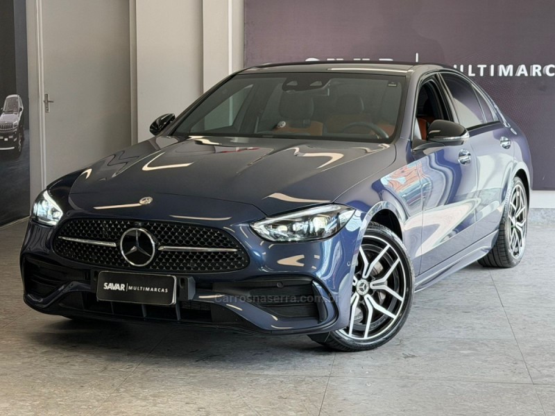 c 300 2.0 eq boost amg line hibrido 4p automatico 2024 novo hamburgo