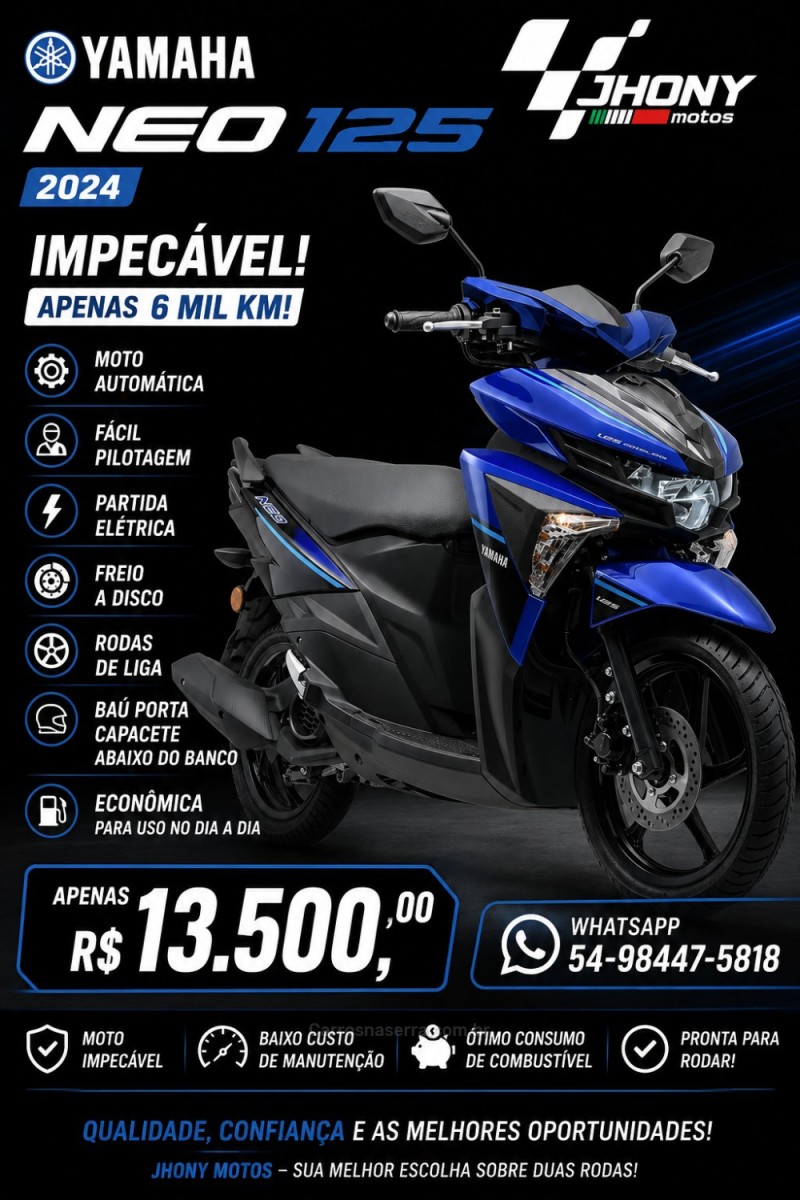 neo 125  2024 caxias do sul