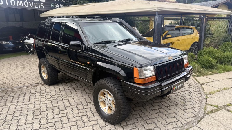 GRAND CHEROKEE 5.2 LIMITED 4X4 V8 16V GASOLINA 4P AUTOMÁTICO - 1997 - NOVA PETRóPOLIS