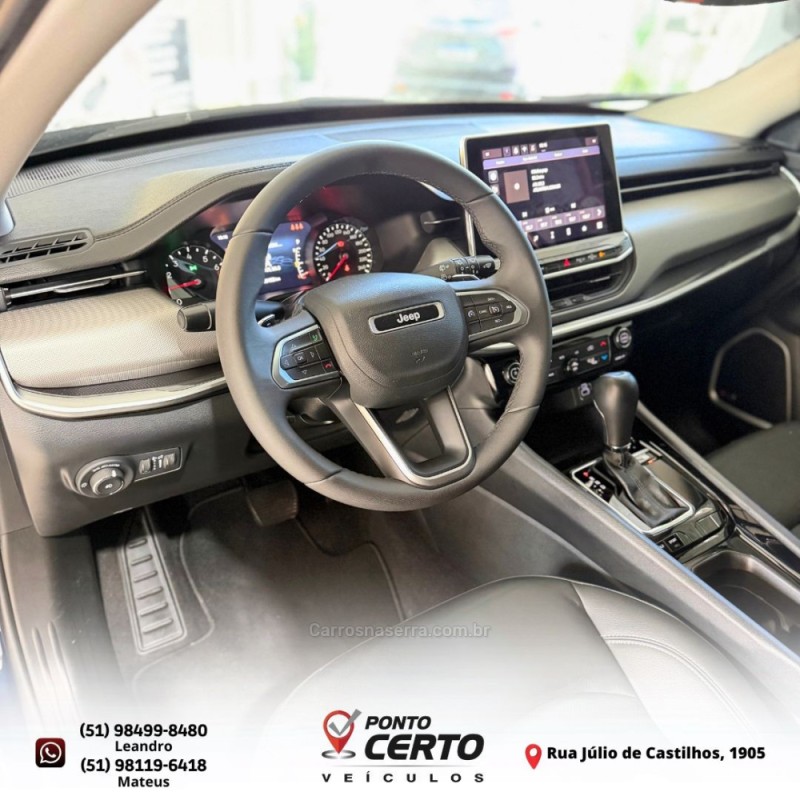 COMPASS 1.3 LONGITUDE T270 16V TURBO 4X2 FLEX 4P AUTOMÁTICO - 2024 - SANTA CRUZ DO SUL