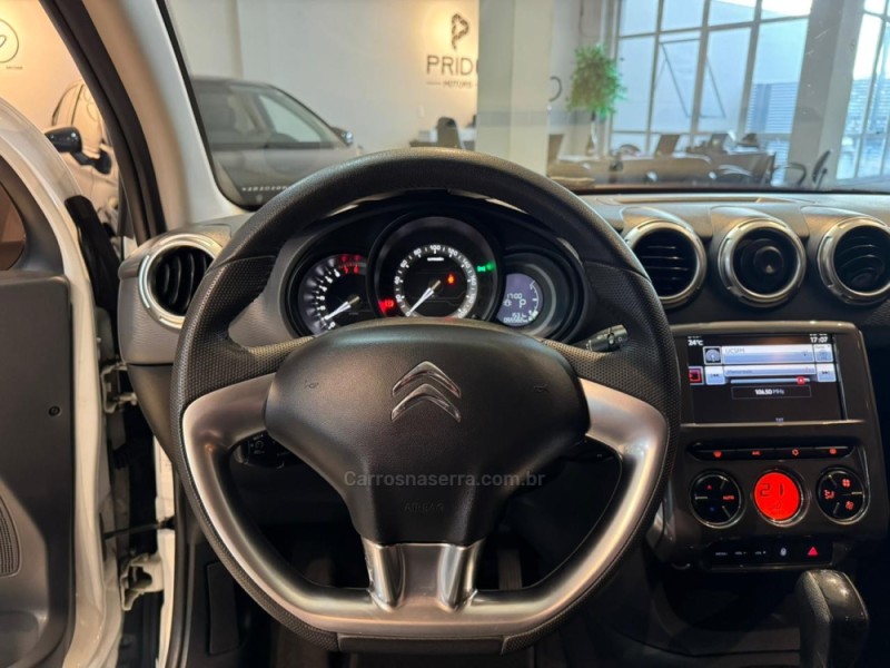 C3 1.6 EXCLUSIVE 16V FLEX 4P AUTOMÁTICO - 2019 - CAXIAS DO SUL