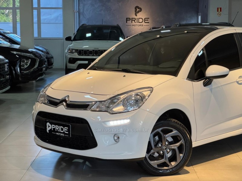 C3 1.6 EXCLUSIVE 16V FLEX 4P AUTOMÁTICO - 2019 - CAXIAS DO SUL