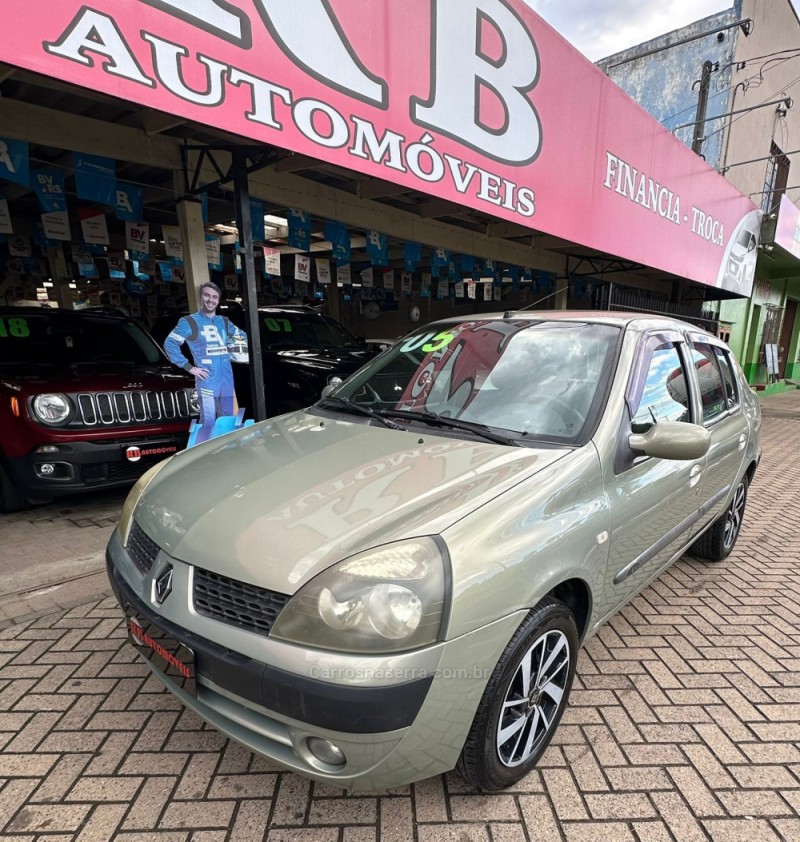 CLIO 1.6 PRIVILÉGE SEDAN 16V FLEX 4P MANUAL - 2005 - PAROBé