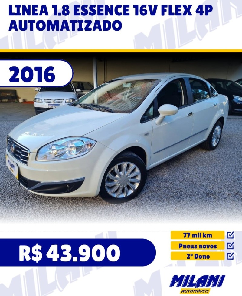 linea 1.8 essence 16v flex 4p automatizado 2016 bento goncalves