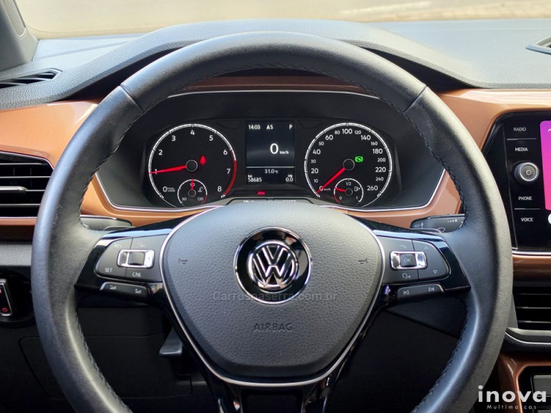 T-CROSS 1.0 COMFORTLINE TSI FLEX 4P AUTOMÁTICO - 2020 - NOVO HAMBURGO