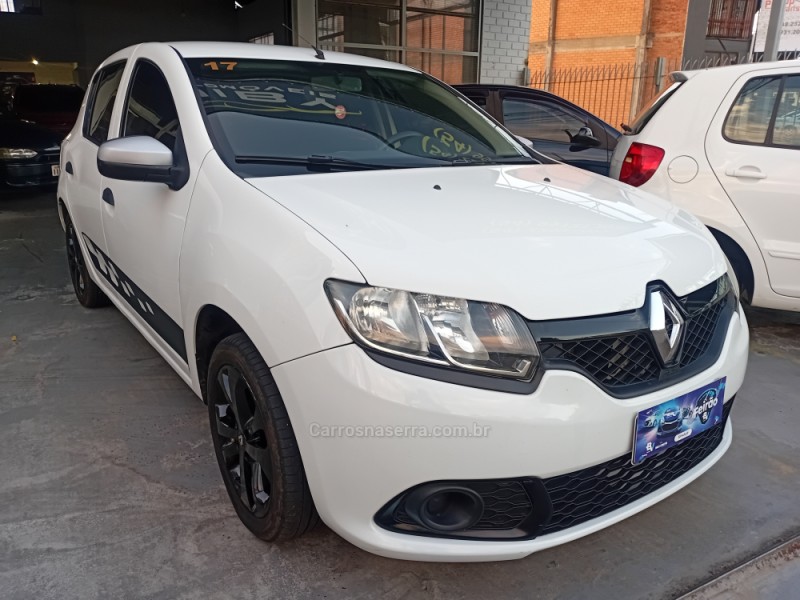 SANDERO 1.0 AUTHENTIQUE 12V FLEX 4P MANUAL - 2017 - CAXIAS DO SUL
