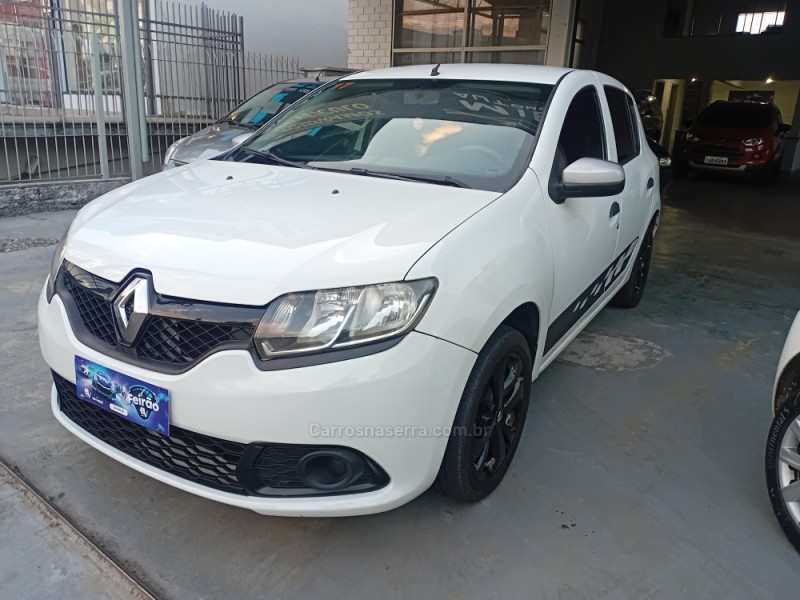 sandero 1.0 authentique 12v flex 4p manual 2017 caxias do sul