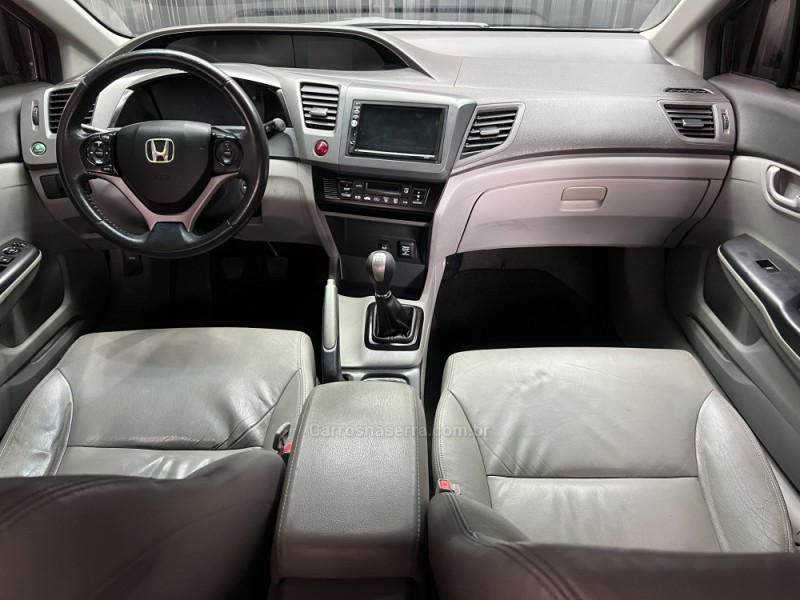 CIVIC 1.8 LXS 16V FLEX 4P MANUAL - 2012 - CAXIAS DO SUL