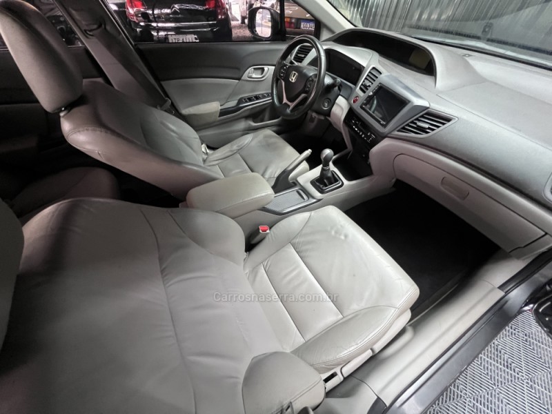 CIVIC 1.8 LXS 16V FLEX 4P MANUAL - 2012 - CAXIAS DO SUL
