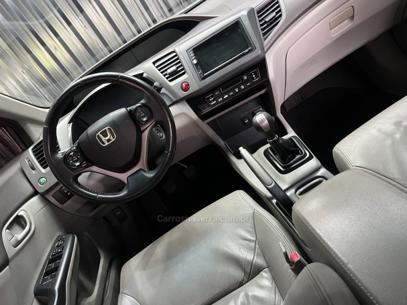 CIVIC 1.8 LXS 16V FLEX 4P MANUAL - 2012 - CAXIAS DO SUL