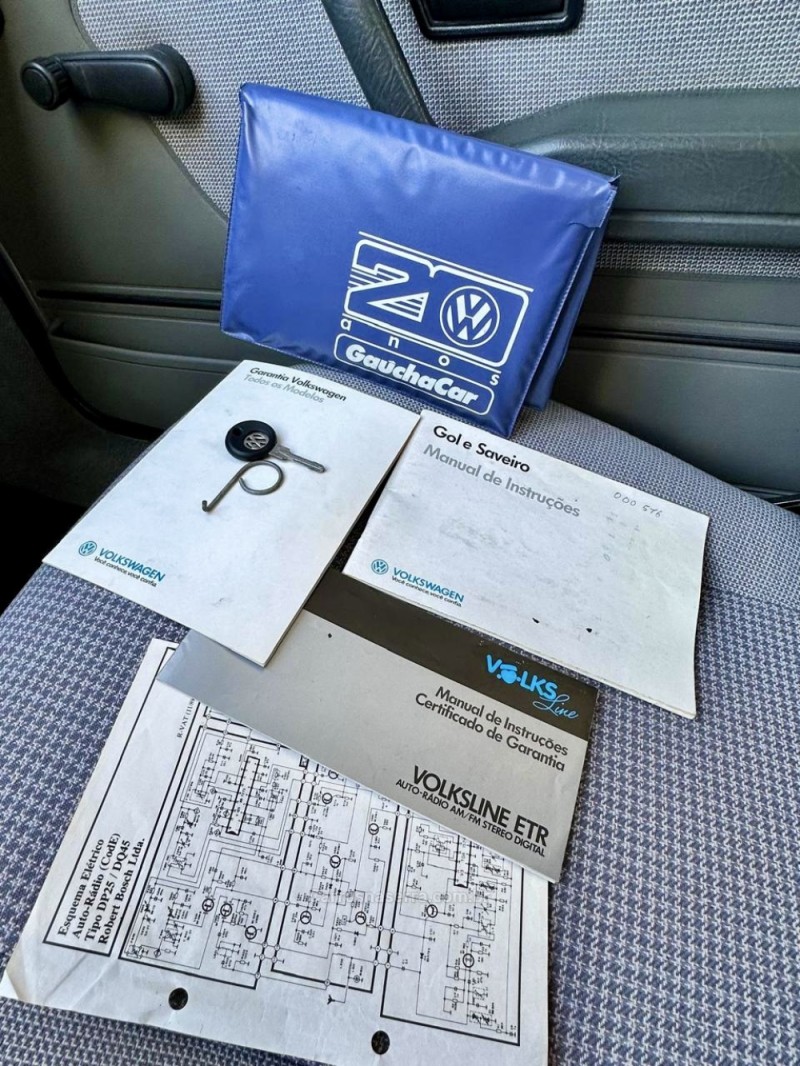 GOL 1.8 GL 8V GASOLINA 2P MANUAL - 1991 - BENTO GONçALVES
